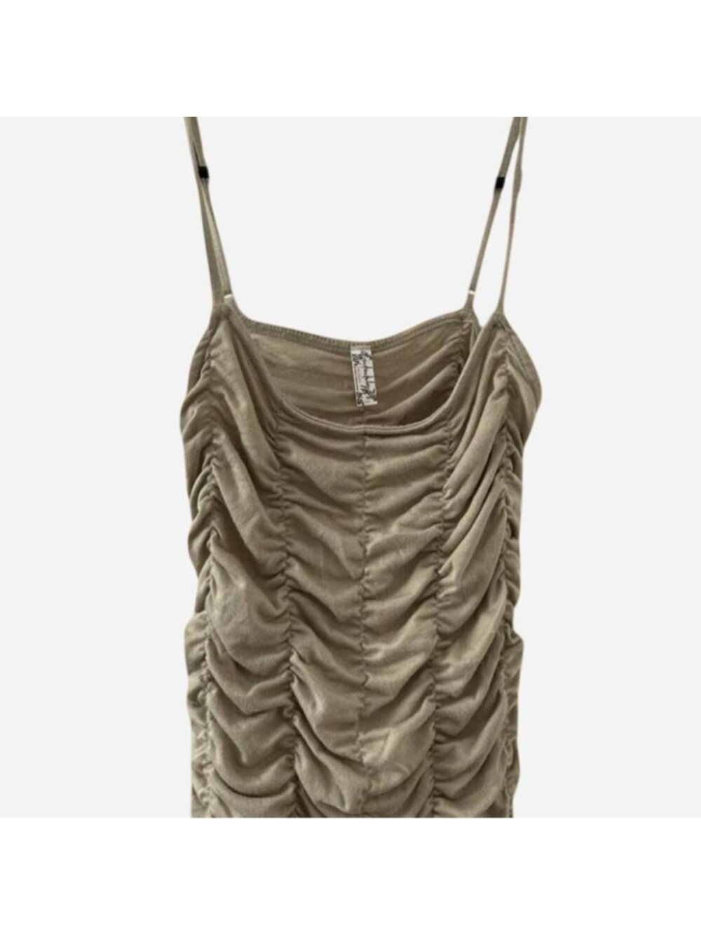 Free People ruched tank top Size S #boho #summer